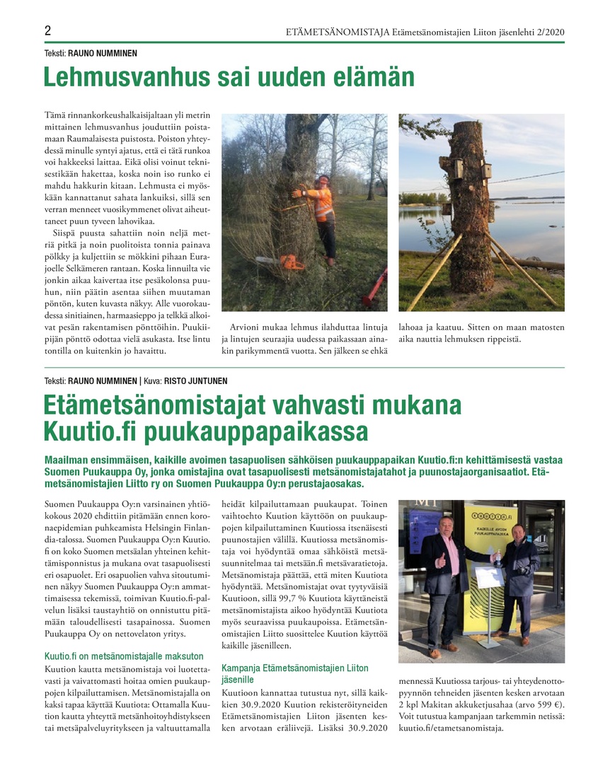 Etämetsänomistaja 2/2020